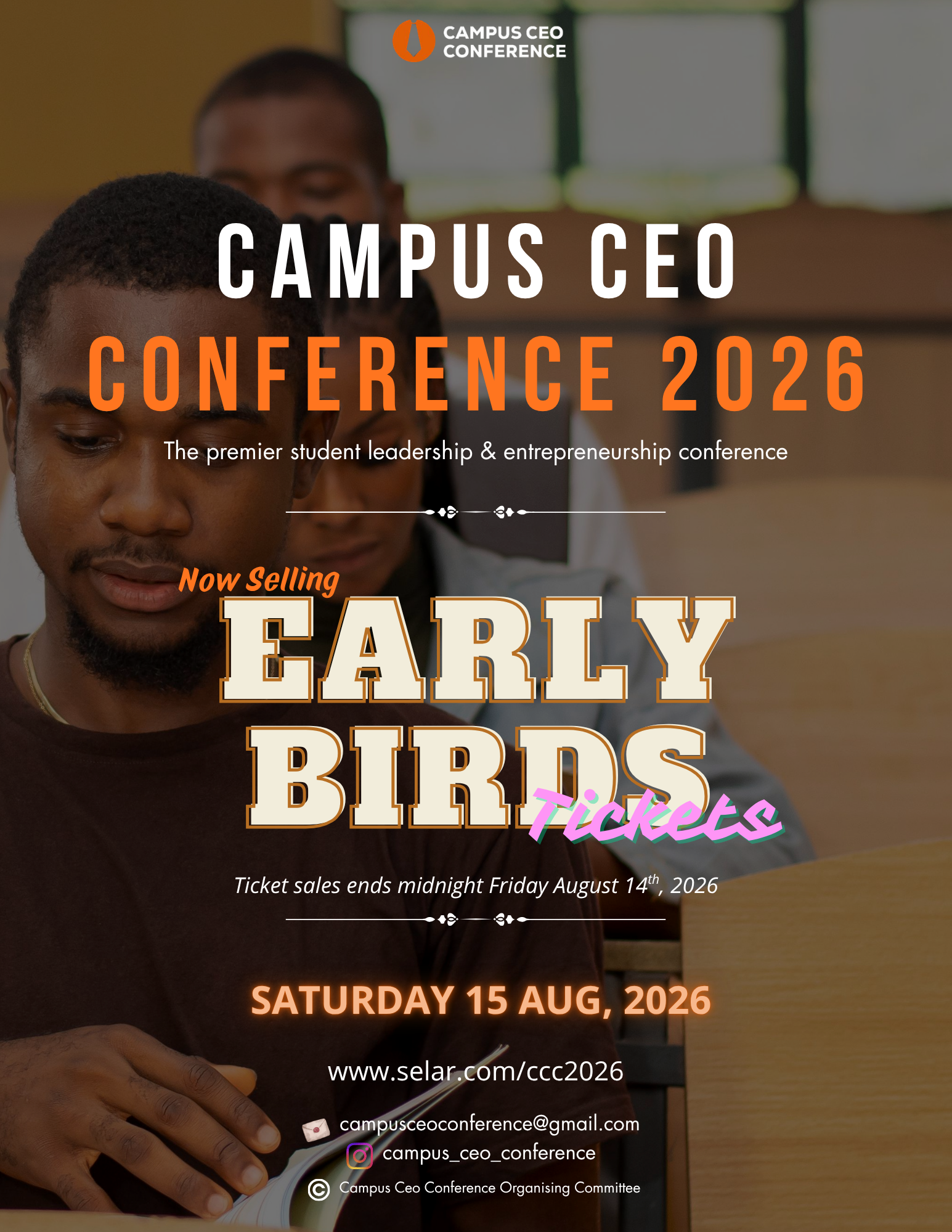 Campus CEO Conference 2026 promotional flyer